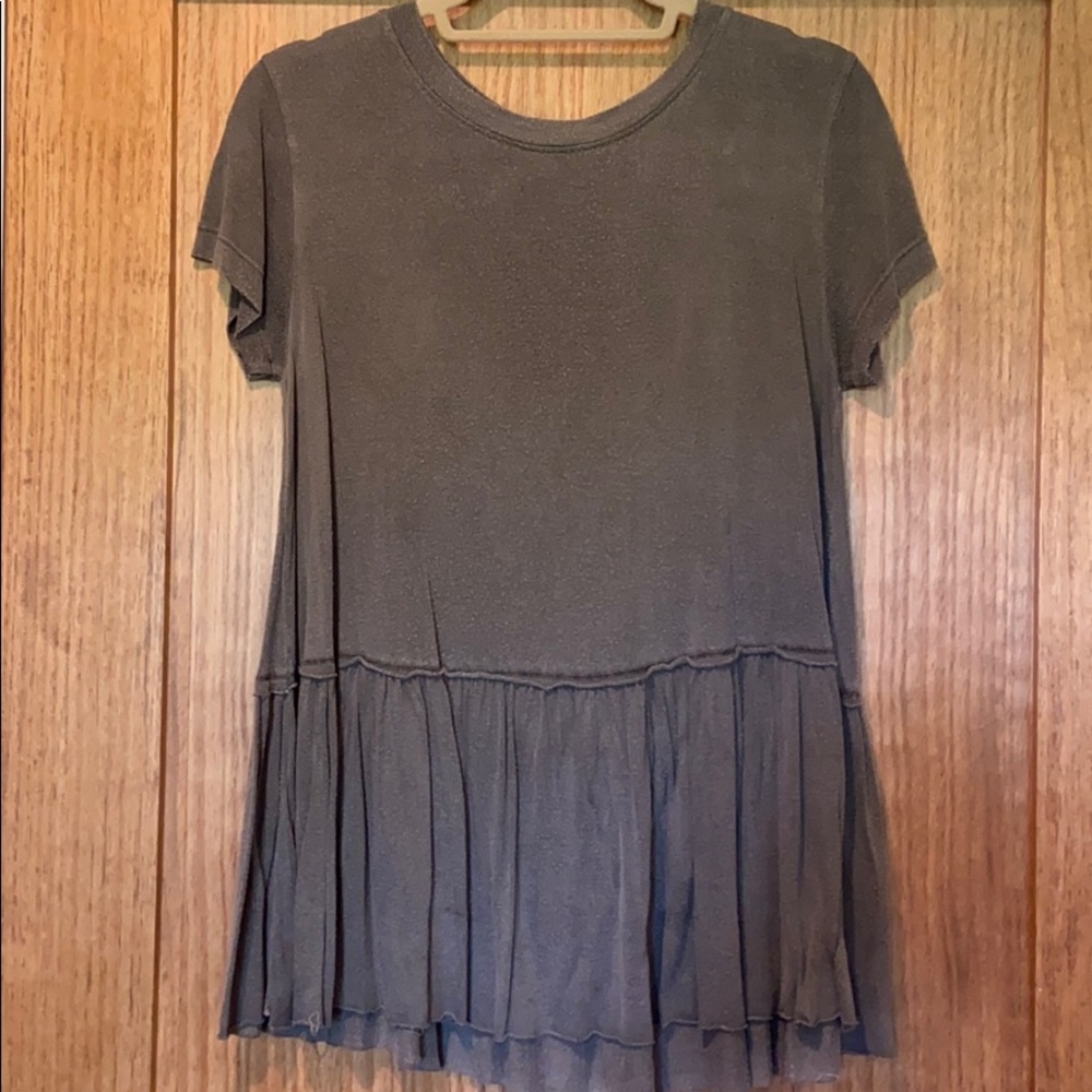 Urban Outfitters peplum tshirt